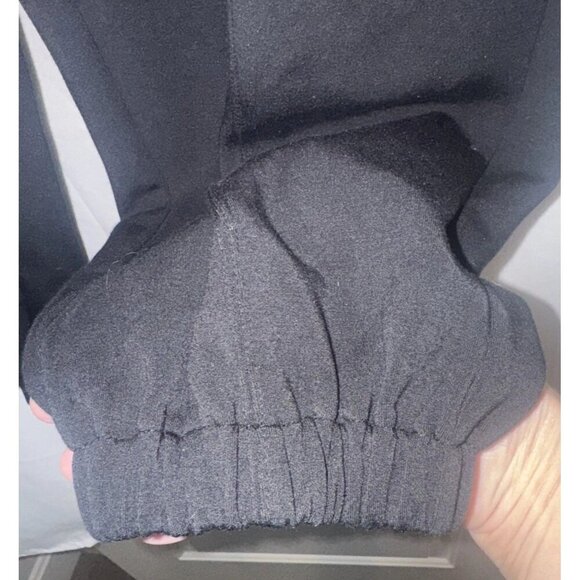 Lane Bryant Women’s Black Elastic Waist Mid Rise Jogger Pants Pockets Sz 18 NEW - Picture 5 of 13